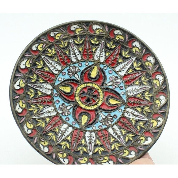 Metal Mandala Round Wall Art Home Decor Set of 3 - Picture 4 of 6